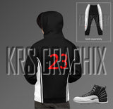 Playoff 12s All Over Print Hoodie