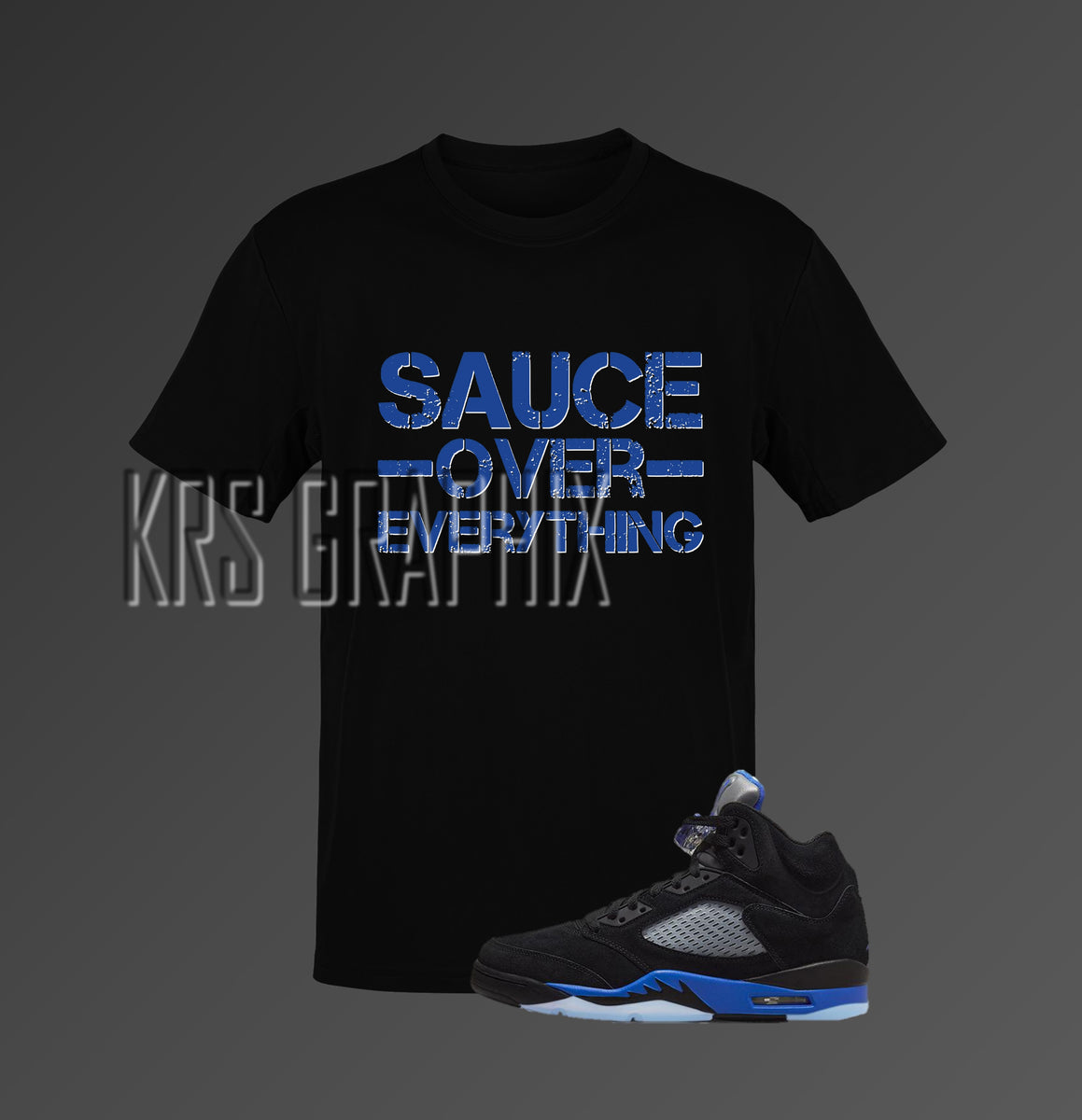 Racer blue jordan on sale shirt