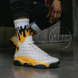 Socks To Match Jordan 13 Del Sol - Dripping