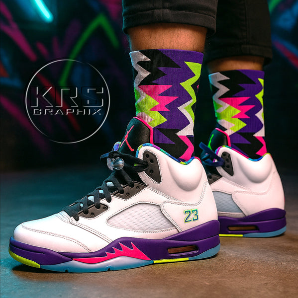 Alternate Bel Air All Over Print Socks