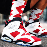 Socks to Match Jordan 6 Carmine