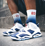 Socks To Match Jordan 6 Olympic - Fade Away