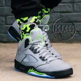 Socks To Match Jordan 5 Green Bean - Camouflage
