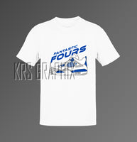 T-Shirt To Match Jordan 4 White Cement - Fantastic Fours