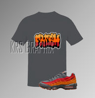 T-Shirt To Match Air Max 95 Retro Atlanta - Fresh Graffiti Style