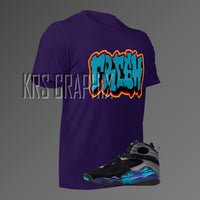 T-Shirt To Match Jordan 8 Aqua - Fresh