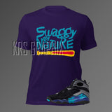 T-Shirt To Match Jordan 8 Aqua - Swaggy By Nature