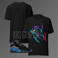 T-Shirt To Match Jordan 8 Aqua - Ninja Warrior