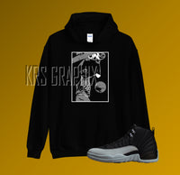 Hoodie To Match Jordan 12 Baron - Slam