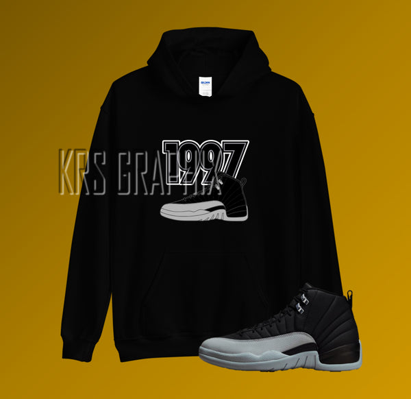 Hoodie To Match Jordan 12 Baron - '1997 Jordans'