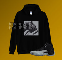 Hoodie To Match Jordan 12 Baron - Classic