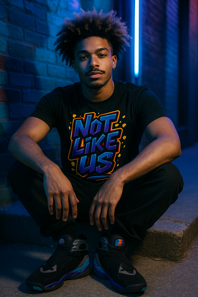 T-Shirt To Match Jordan 8 Aqua - Not Like Us