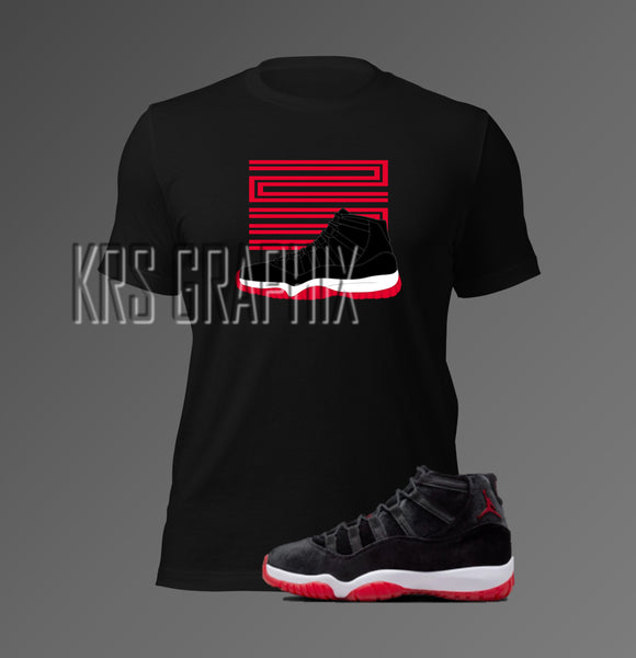 T-Shirt To Match Jordan 11 Bred Velvet - Legend 23