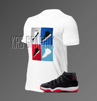 T-Shirt To Match Jordan 11 Bred Velvet - The Og'S