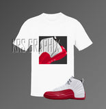 T-Shirt To Match Jordan 12 Cherry - Cherry Classic