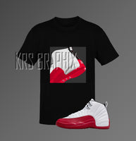 T-Shirt To Match Jordan 12 Cherry - Cherry Classic