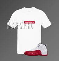 T-Shirt To Match Jordan 12 Cherry - Supremely A Sneakerhead