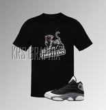 T-Shirt To Match Jordan 13 Black Flint - Colorway Graphic