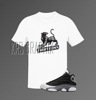 T-Shirt To Match Jordan 13 Black Flint - Colorway Graphic