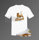T-Shirt To Match Jordan 13 Wheat - Panther