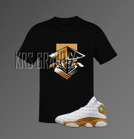 T-Shirt To Match Jordan 13 Wheat - Raiden Inspired