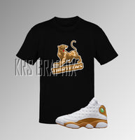 T-Shirt To Match Jordan 13 Wheat - Panther