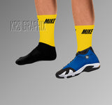 Socks To Match Jordan 14 Laney - Mike