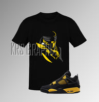 T-Shirt To Match Jordan 4 Thunder - Ninja Warrior