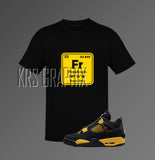 T-Shirt To Match Jordan 4 Thunder - Freshium