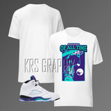 T-Shirt To Match Jordan 5 Grape - Greatest Of All Time
