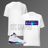 T-Shirt To Match Jordan 5 Grape - Wings Of The Goat