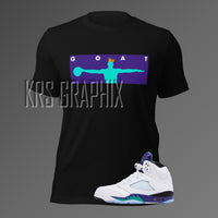 T-Shirt To Match Jordan 5 Grape - Wings Of The Goat
