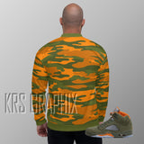 Jacket To Match Jordan 5 Green Olive - Camouflage