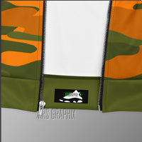 Jacket To Match Jordan 5 Green Olive - Camouflage