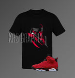 T-Shirt To Match Jordan 6 Toro & Jordan 4 BRED Reimagined - Ninja Warrior