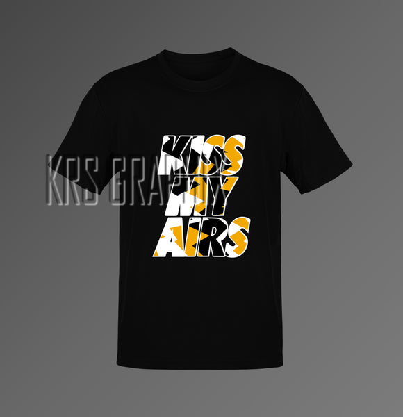 T-Shirt To Match Jordan 6 Yellow Ochre - Kiss My Airs