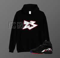 Hoodie To Match Jordan 8 Playoffs - Jagged 23