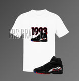 T-Shirt To Match Jordan 8 Playoffs - '1993 Jordans'