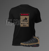 T-Shirt To Match Jordan 9 Olive - Watch The Drip