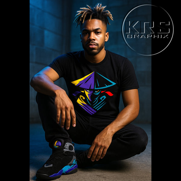 T-Shirt To Match Jordan 8 Aqua - Raiden Inspired