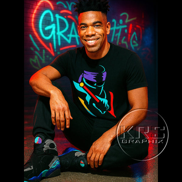 T-Shirt To Match Jordan 8 Aqua - Ninja Warrior
