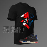 T-Shirt To Match Jordan 4 Rare Air - Raiden Inspired