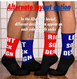 Personalized Socks - KRSgraphix