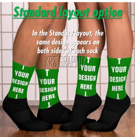 Personalized Socks - KRSgraphix