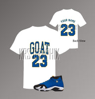 T-Shirt To Match Jordan 14 Laney - Goat 23