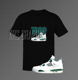 T-Shirt To Match Jordan 4 Oxidized Green - '1989 Jordans'