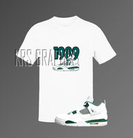 T-Shirt To Match Jordan 4 Oxidized Green - '1989 Jordans'