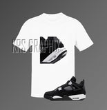 T-Shirt To Match Jordan 4 White Thunder - Classic