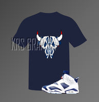 T-Shirt To Match Jordan 6 Olympic - No Bull