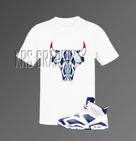 T-Shirt To Match Jordan 6 Olympic - No Bull